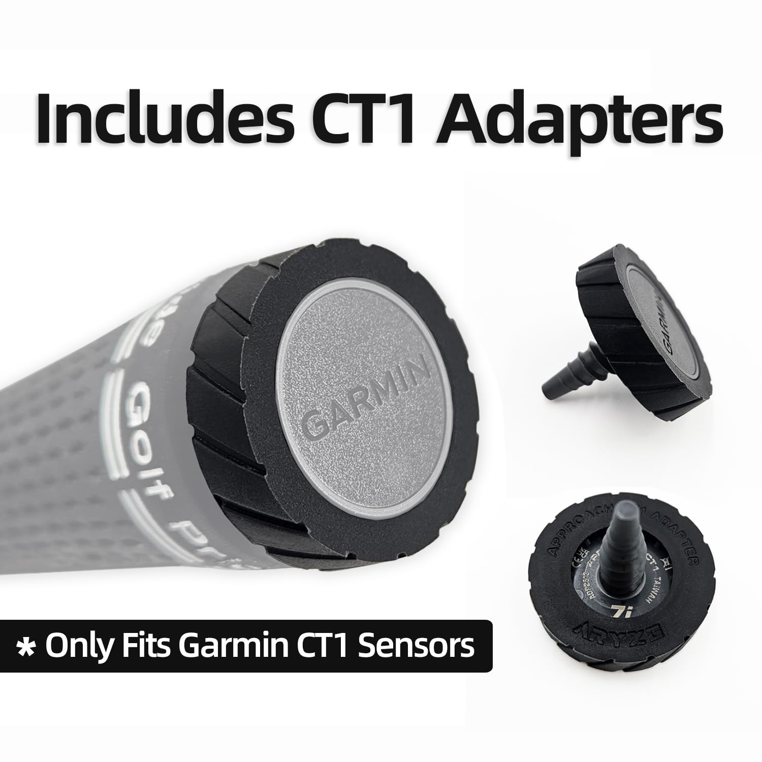 GARMIN Approach CT1アクセサリー Amazon.co.jp: ARYZE ゴルフクラブセンサーカバー CT1アダプター付き